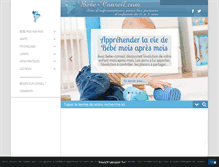 Tablet Screenshot of bebe-conseil.com